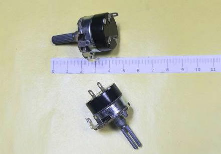 Резистор WH138-1 W/S D24 L=25mm B500K с выкл.